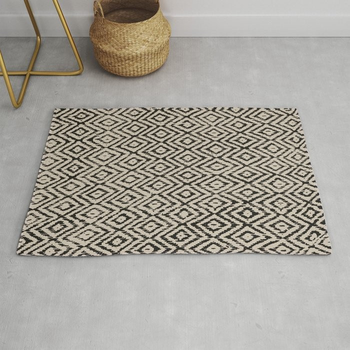 Boho Diamonds Inverse Modern Throw Rug by Claudia Reese - 2' x 3' | Society6