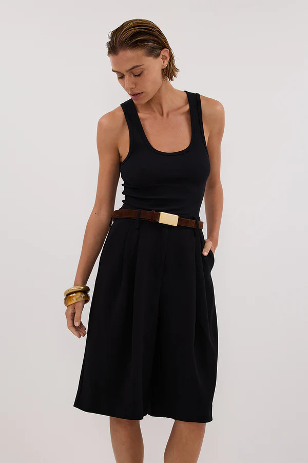 WESTWOOD BLACK BERMUDA SHORT | DISSH