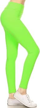 Leggings Depot High Waisted Solid Yoga Leggings | Amazon (US)