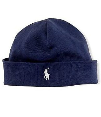 Ralph Lauren Baby Beanie Cap - Refined Navy | Dillard's