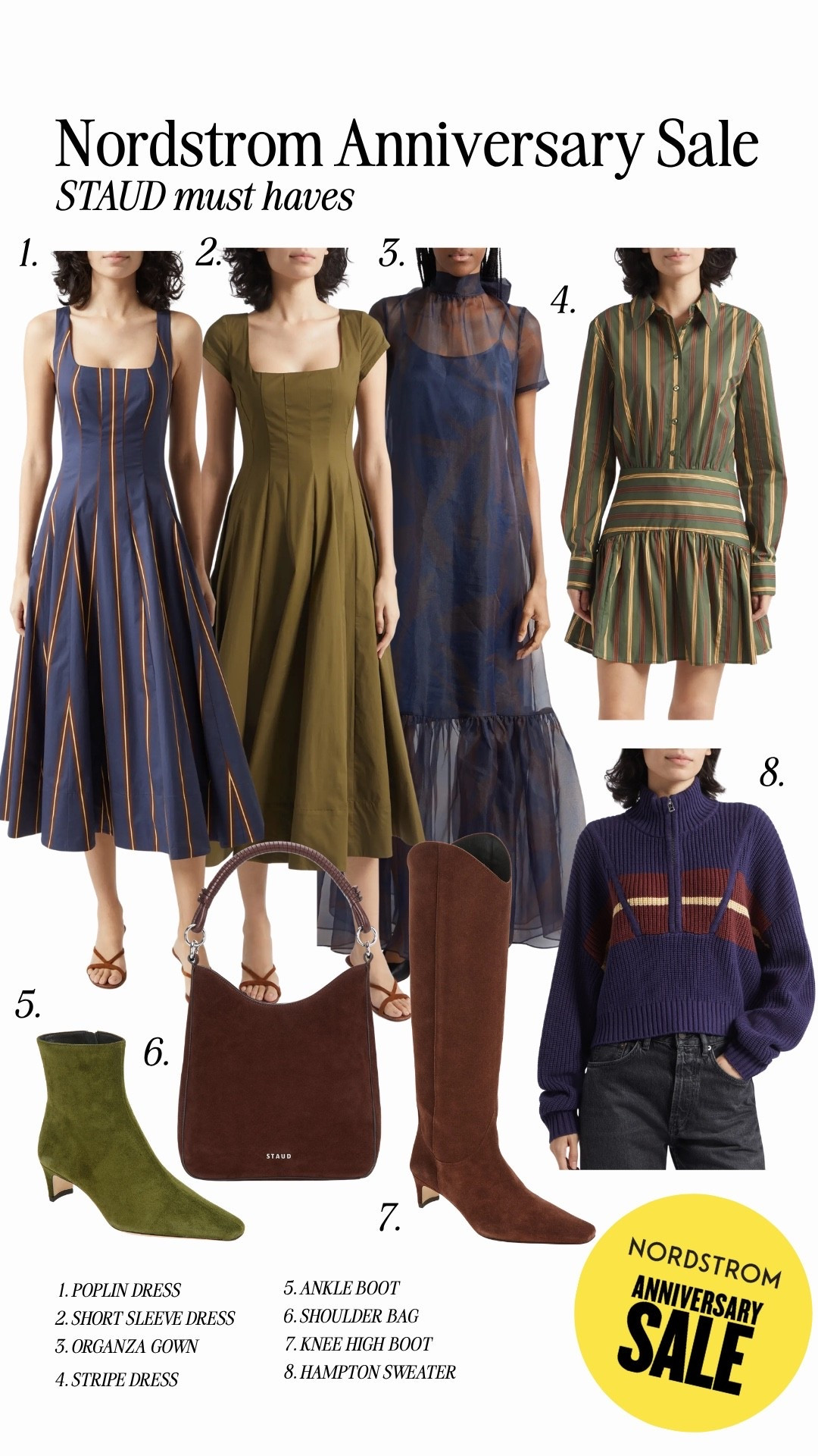 Nordstrom anniversary sale STAUD must haves!