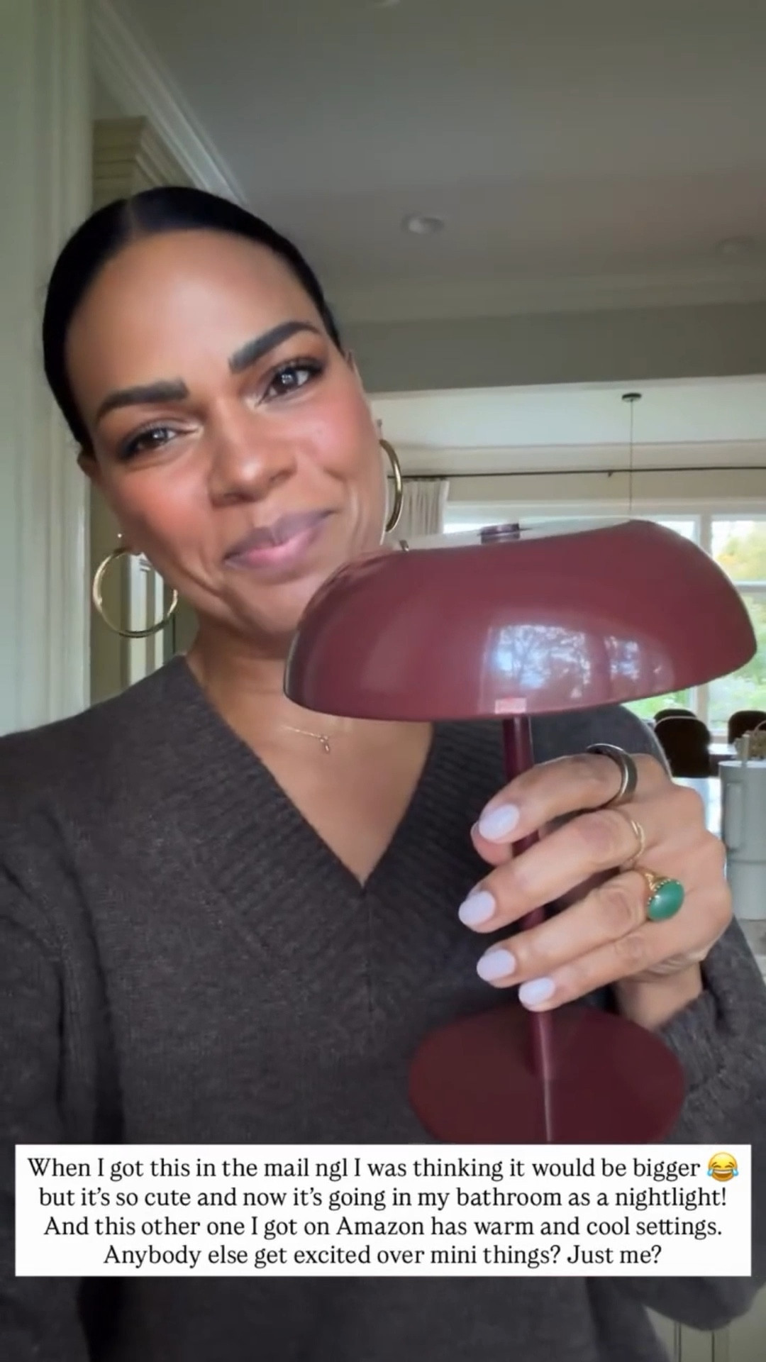 When I got this mini rechargeable touch lamp in the  mail ngl I was thinking it would be bigger 😂 but it’s so cute and now it’s going in my bathroom as a nightlight! And this other one I got on Amazon has warm and cool settings. Anybody else get excited over mini things? Just me?


#LTKHome