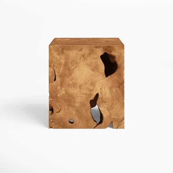 Windsor Solid Wood Block End Table | Wayfair Professional