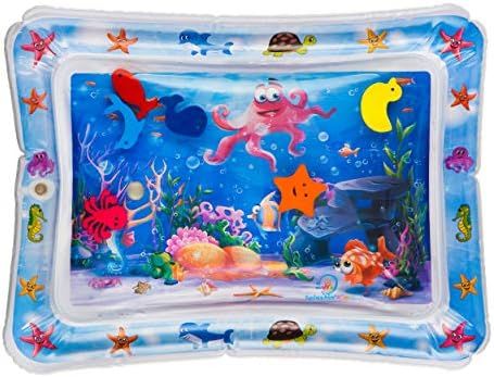Amazon.com: Splashin'kids Inflatable Tummy Time Premium Water mat Infants and Toddlers is The Per... | Amazon (US)