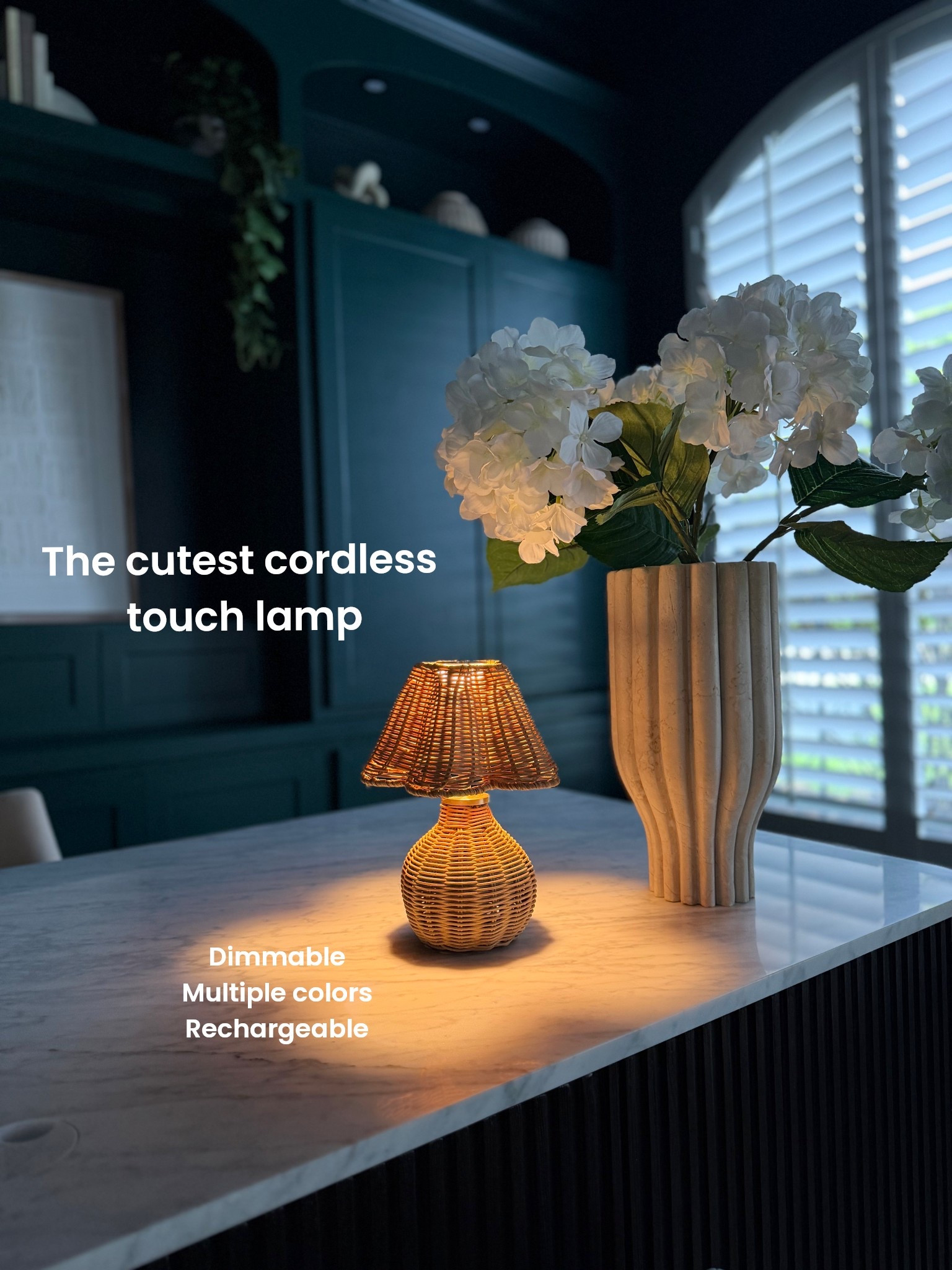 The cutest cordless touch lamp - selling quick! Under $20

#LTKHome