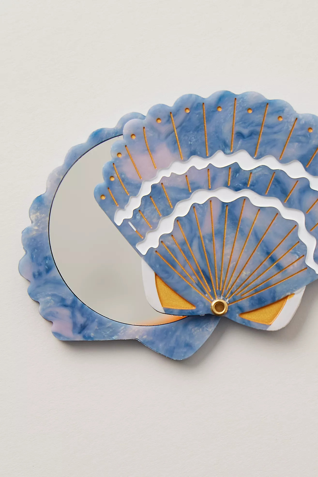 FP Exclusive Solar Eclipse Hand-Painted Compact Mirror | Free People (Global - UK&FR Excluded)
