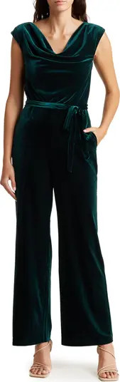 Vince Camuto Cowl Neck Velvet Jumpsuit | Nordstromrack | Nordstrom Rack