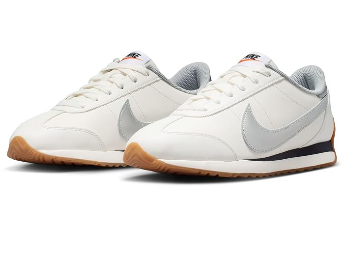 Nike Pacific Leather Women's Shoes White/World Indigo/Gum Light Brown : 6 B - Medium | Zappos.com