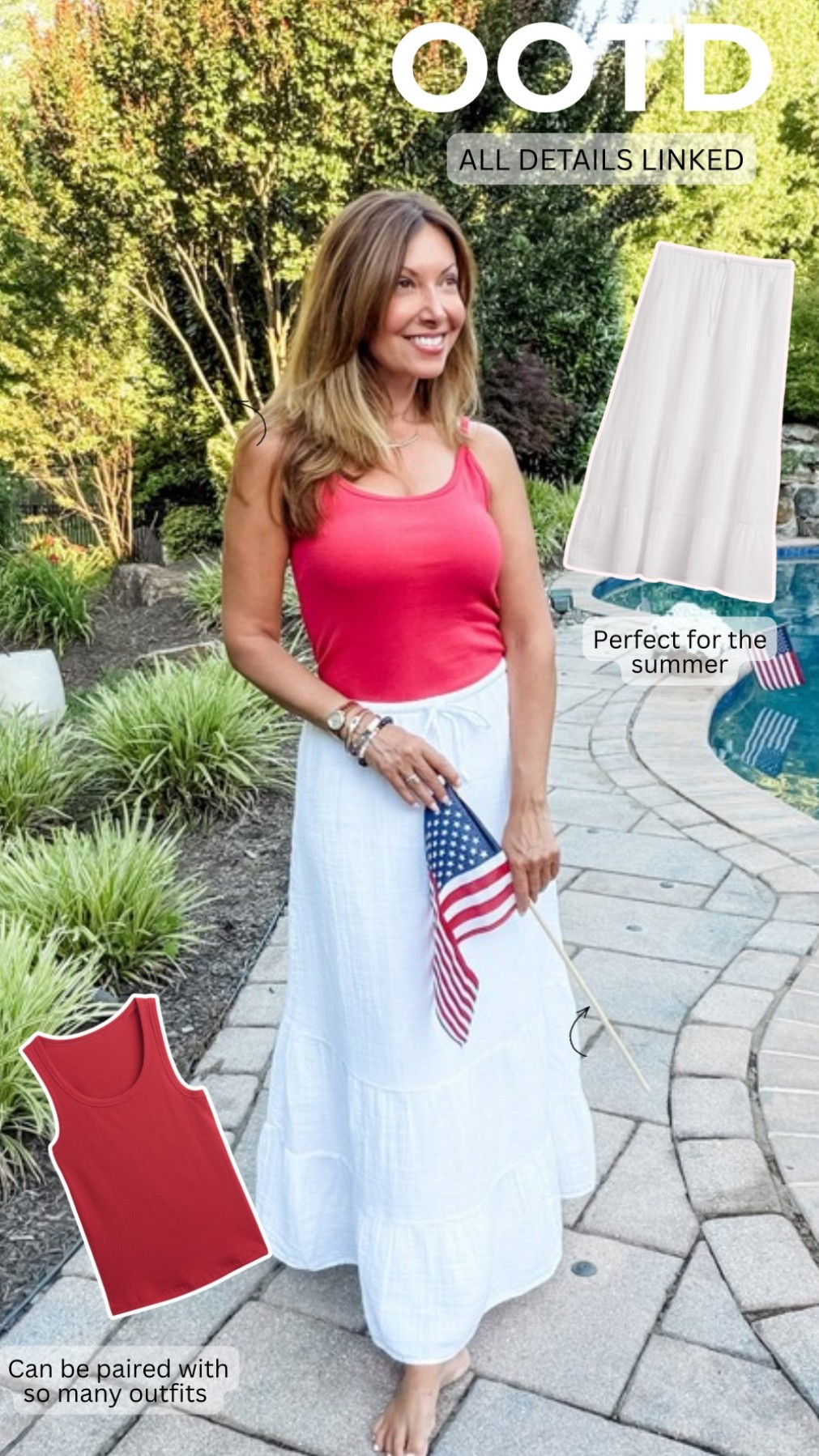 Easy 4th of July look 🎉

#LTKgrwm #LTKootd #LTKSaleAlert