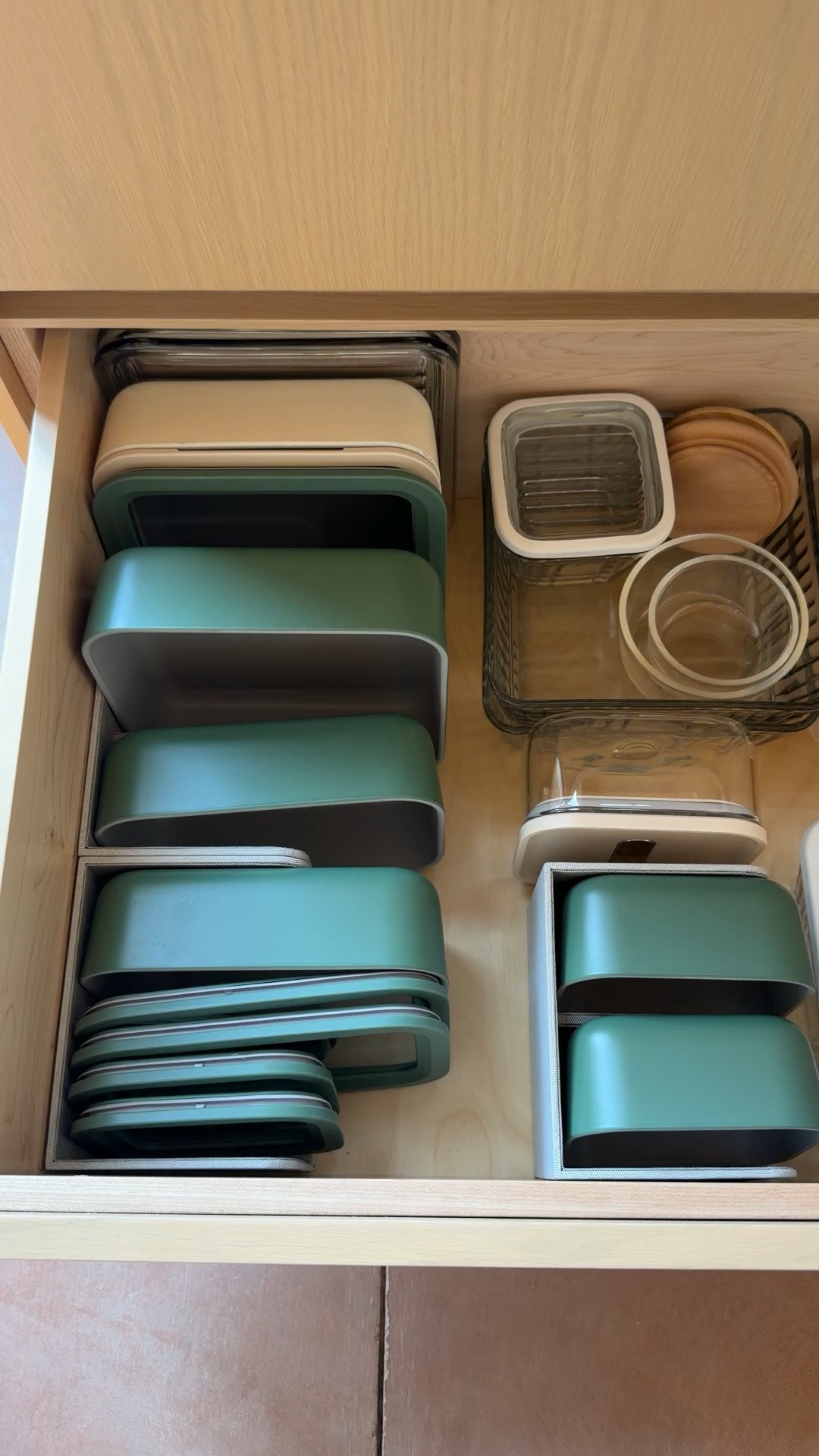 Kitchen cabinet organization with my favorite storage containers and dividers

#LTKHome