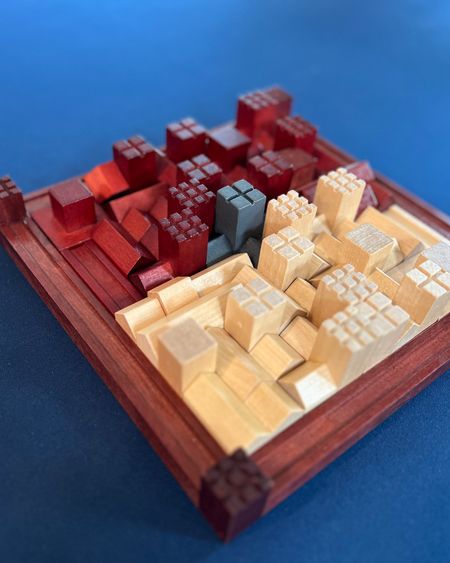 Cathedral is a simple abstract strategy game for two players beautiful enough to display as home decor.

#LTKhome #LTKfamily