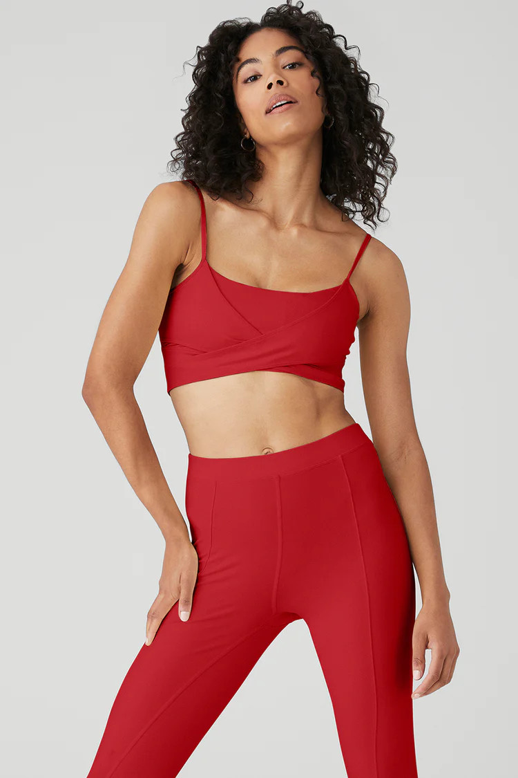 Airbrush Enso Bra - Classic Red | Alo Yoga (US)