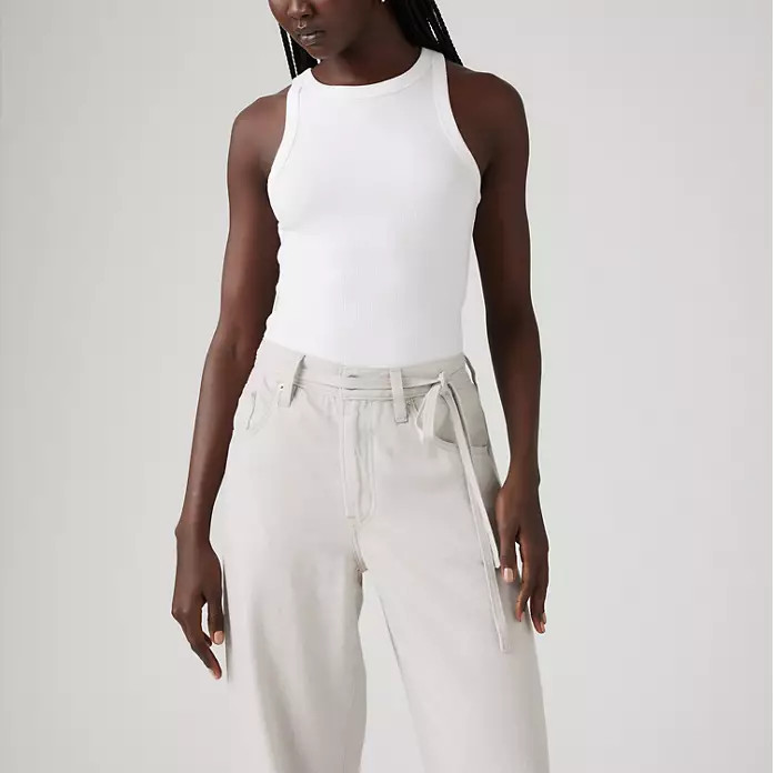 Xl Baggy Straight Linen Blend Women's Pants | Levi's US