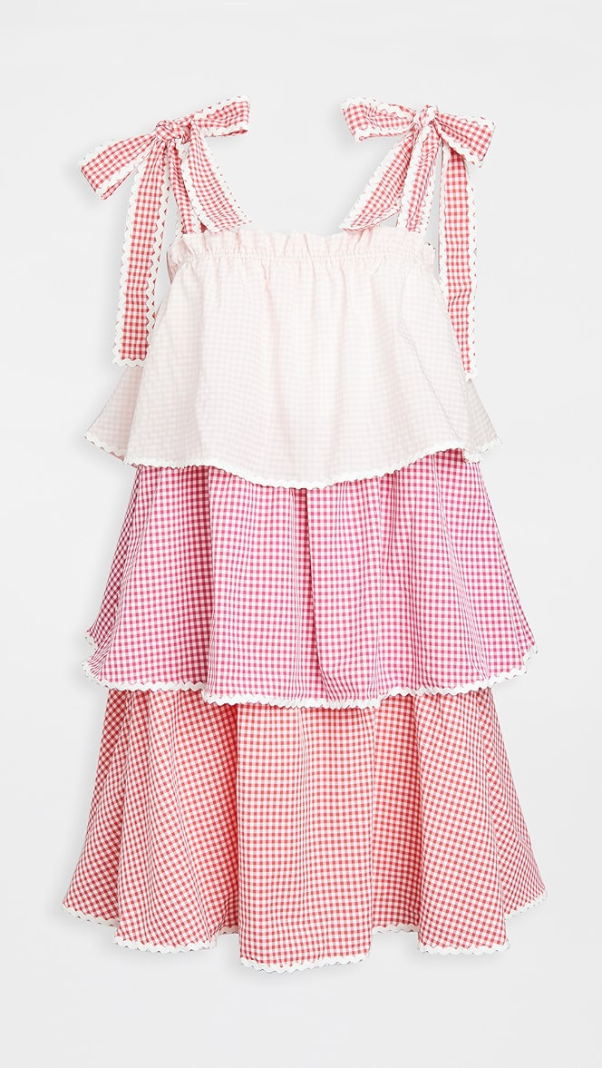 Colorblock Tiered Dress | Shopbop