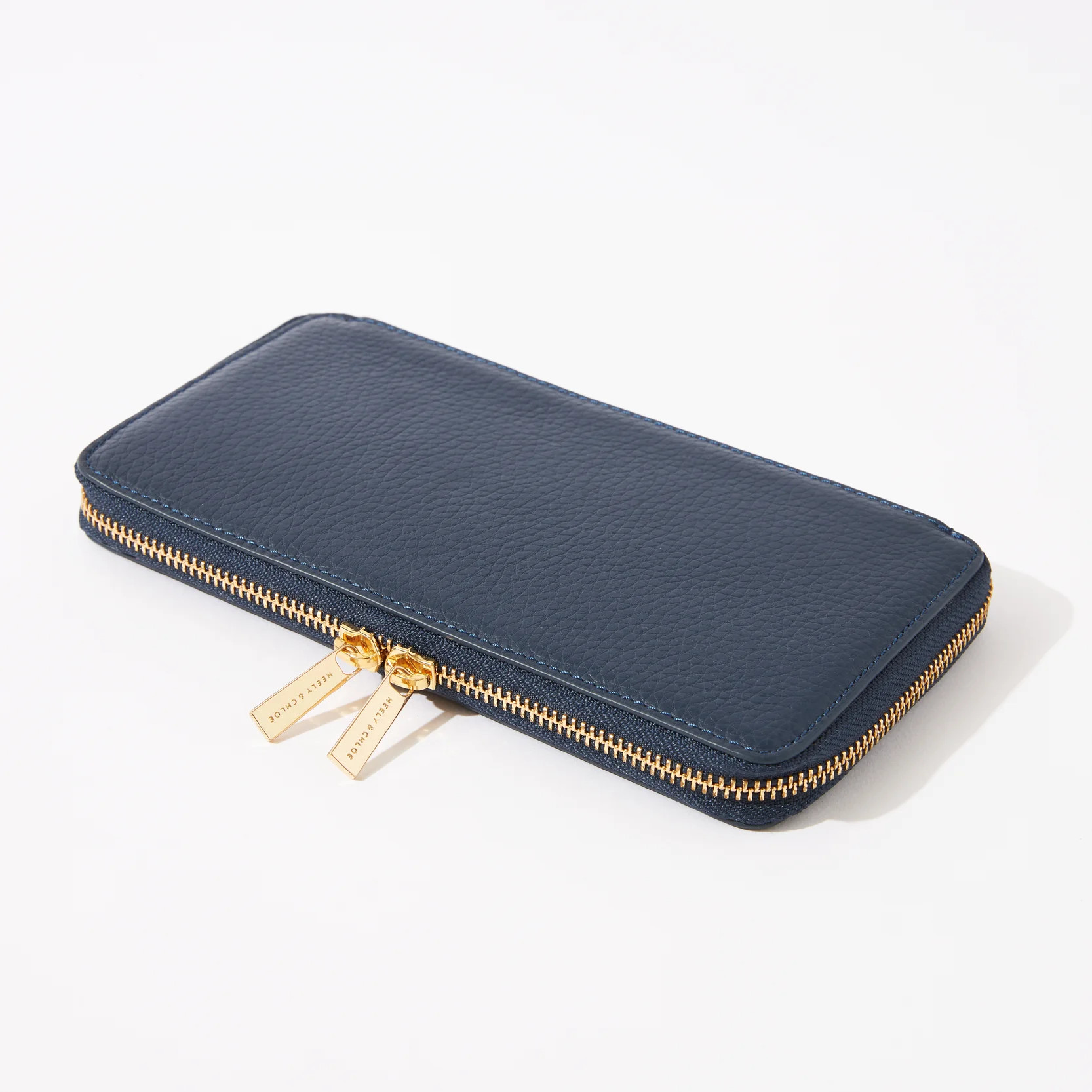 No. 48 The Zip Wallet Pebble | Neely & Chloe