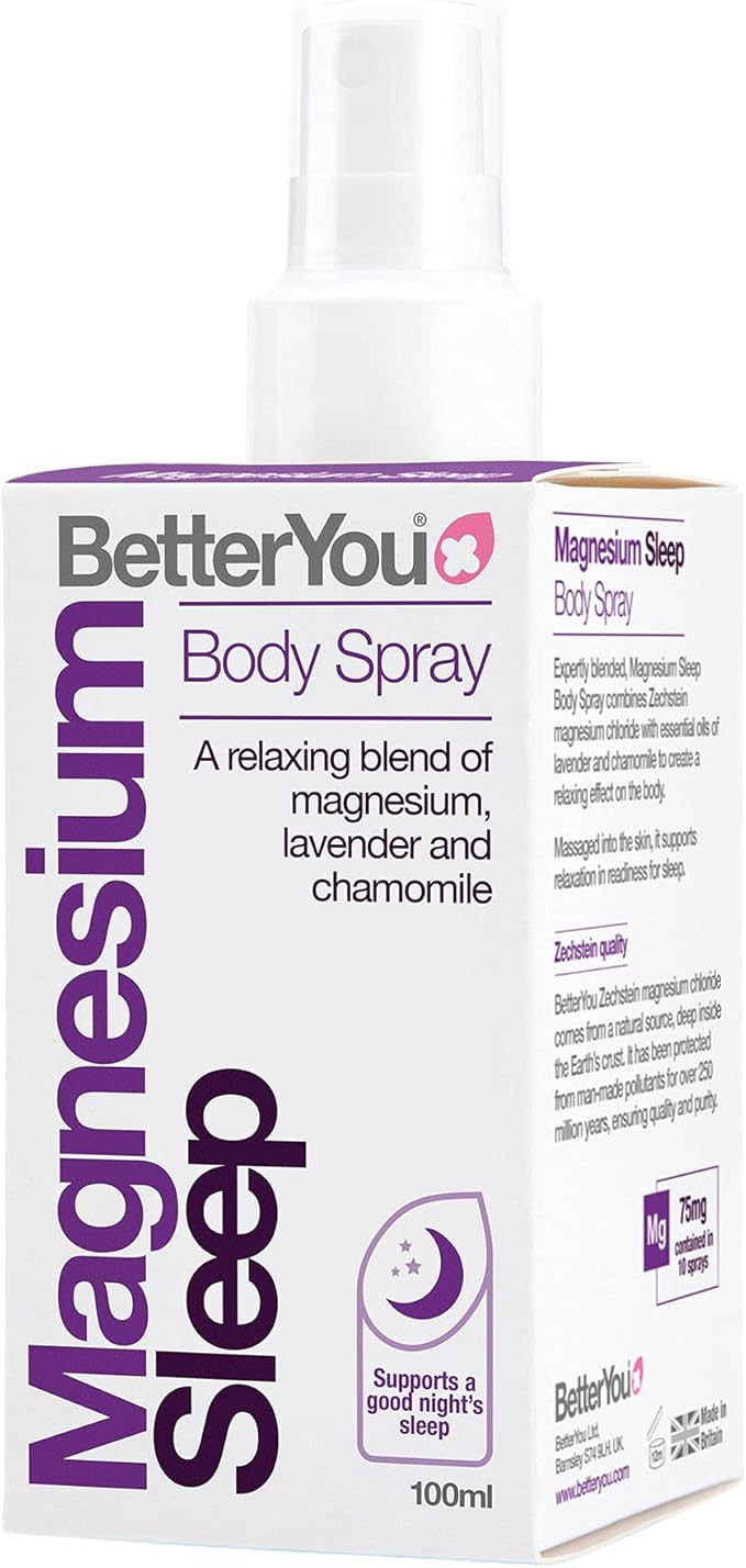 BetterYou Magnesium Sleep Body Spray | Made with Zechstein Magnesium Chloride and Essential Oils ... | Amazon (US)