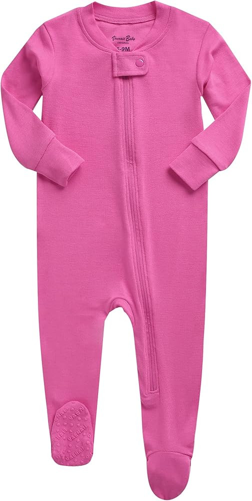 VAENAIT BABY Preemie Infant Boys Girls Footie Pajama Footed Sleep and Play Premium Modal Pajamas ... | Amazon (US)