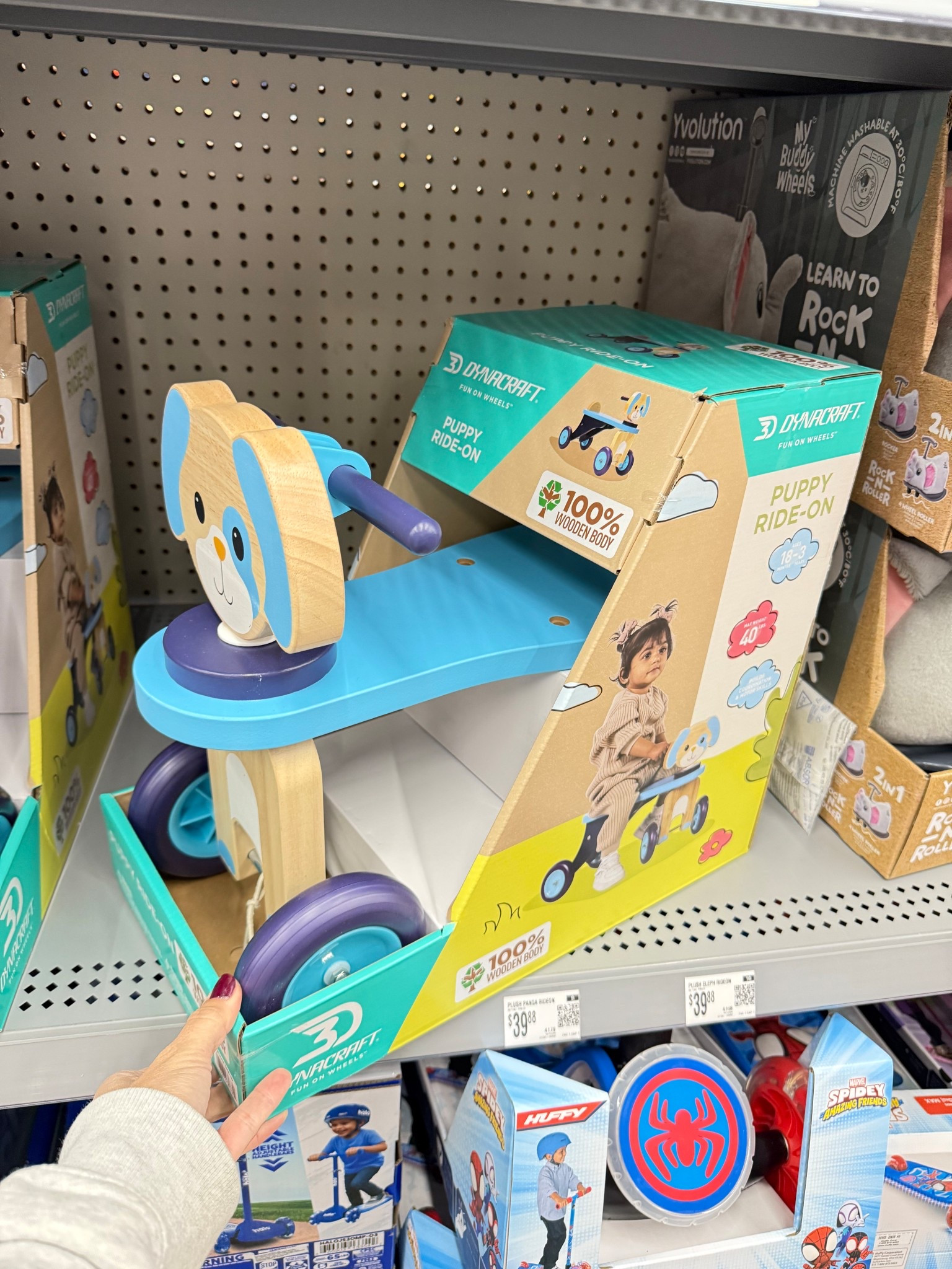 Dynacraft Wooden Puppy Push Ride-on Toy for Toddlers, Ages 18 Months to 3 Years, 1 Count

#LTKHoliday #LTKGiftGuide #LTKKids