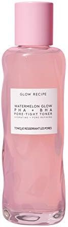 Amazon.com : Glow Recipe Watermelon Glow PHA + BHA Pore-Tight Face Toner - PHA Hydrating Toner & ... | Amazon (US)
