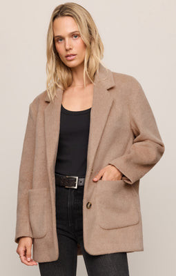 Hutton Oversized Blazer Classic Camel / Medium | Z Supply