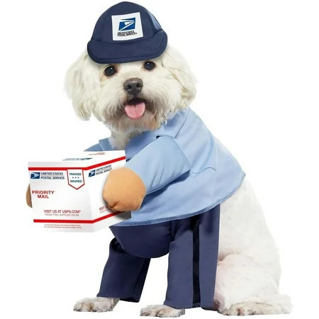 California Costumes US Mail Carrier Pup Dog Costume | Medium Unisex | Walmart (US)