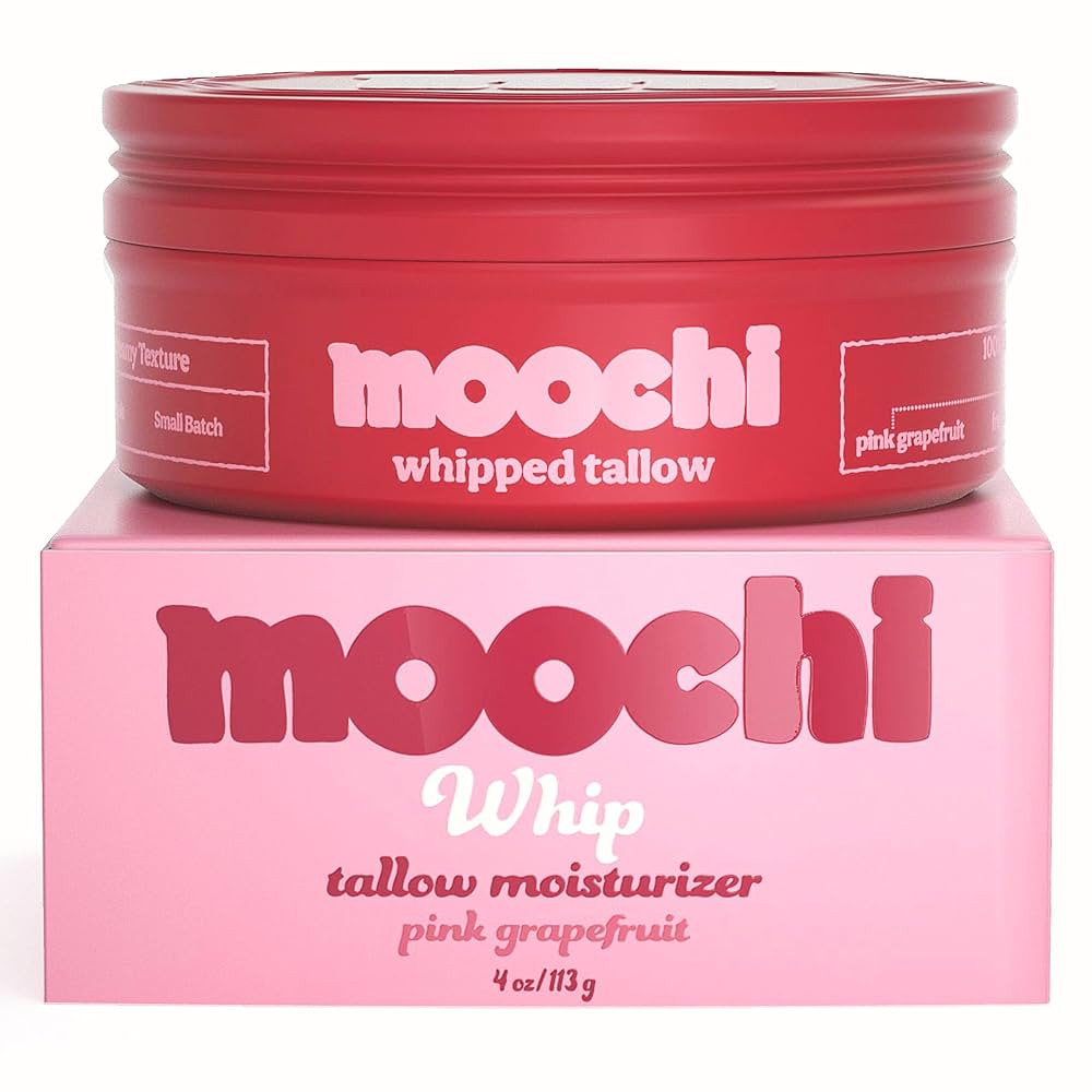 Beef Tallow for Skin – Organic 100% Grass-Fed Whipped Balm with Pink Grapefruit Essence, Natura... | Amazon (US)