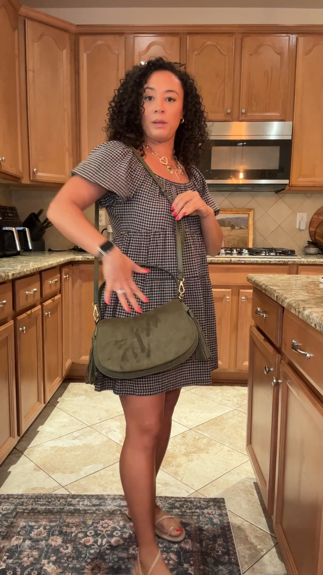 Old Navy dress wearing a size medium but grab this Walmart purse. There are so many different styles they have out right now that are perfect for fall. #walmart #oldnavy #amazon @Walmart

#LTKxWalmart #LTKootd #LTKSaleAlert