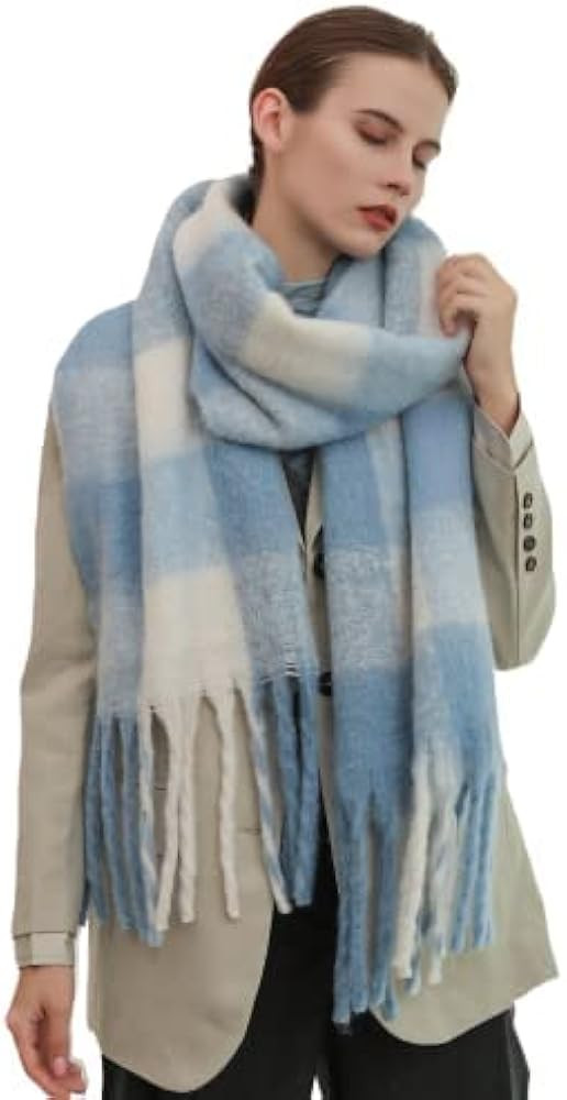 MILLCLOUD Scarf for Women Cashmere Feel Women’s Cold Weather Scarf Winter Warm Scottish Plaid S... | Amazon (US)