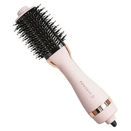 Foxybae Baby Blush Blowout Brush Mini - Professional Hair Volumizer Brush with Nylon and Boar Bristles - Hair Dryer and Brush Combo - Shine Enhancing Brush - Perfect Hair Styling Tool - Light Pin | Walmart (US)