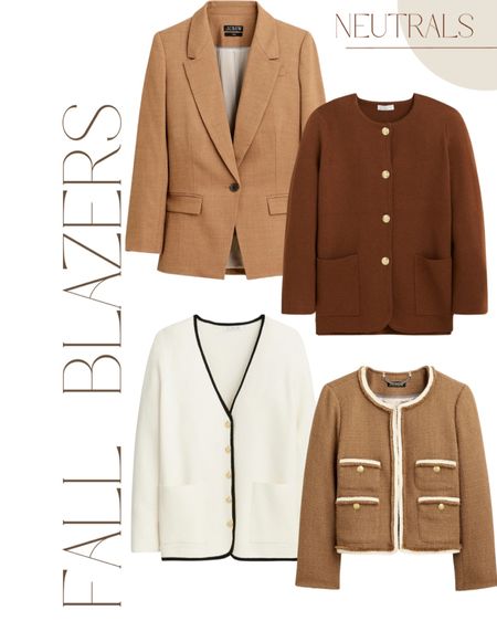Fall blazers 🍂

#LTKSeasonal #LTKworkwear