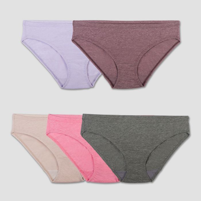 Fruit of the Loom Women's beyondsoft Bikini Panties 5pk - Colors May Vary | Target