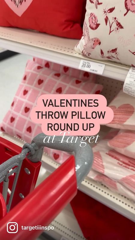 Valentines pillow round up at target 

#LTKhome #LTKSeasonal