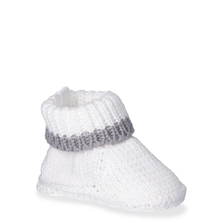 Carter's Child of Mine, Infant Knit Bootie, Size Newborn - Walmart.com | Walmart (US)