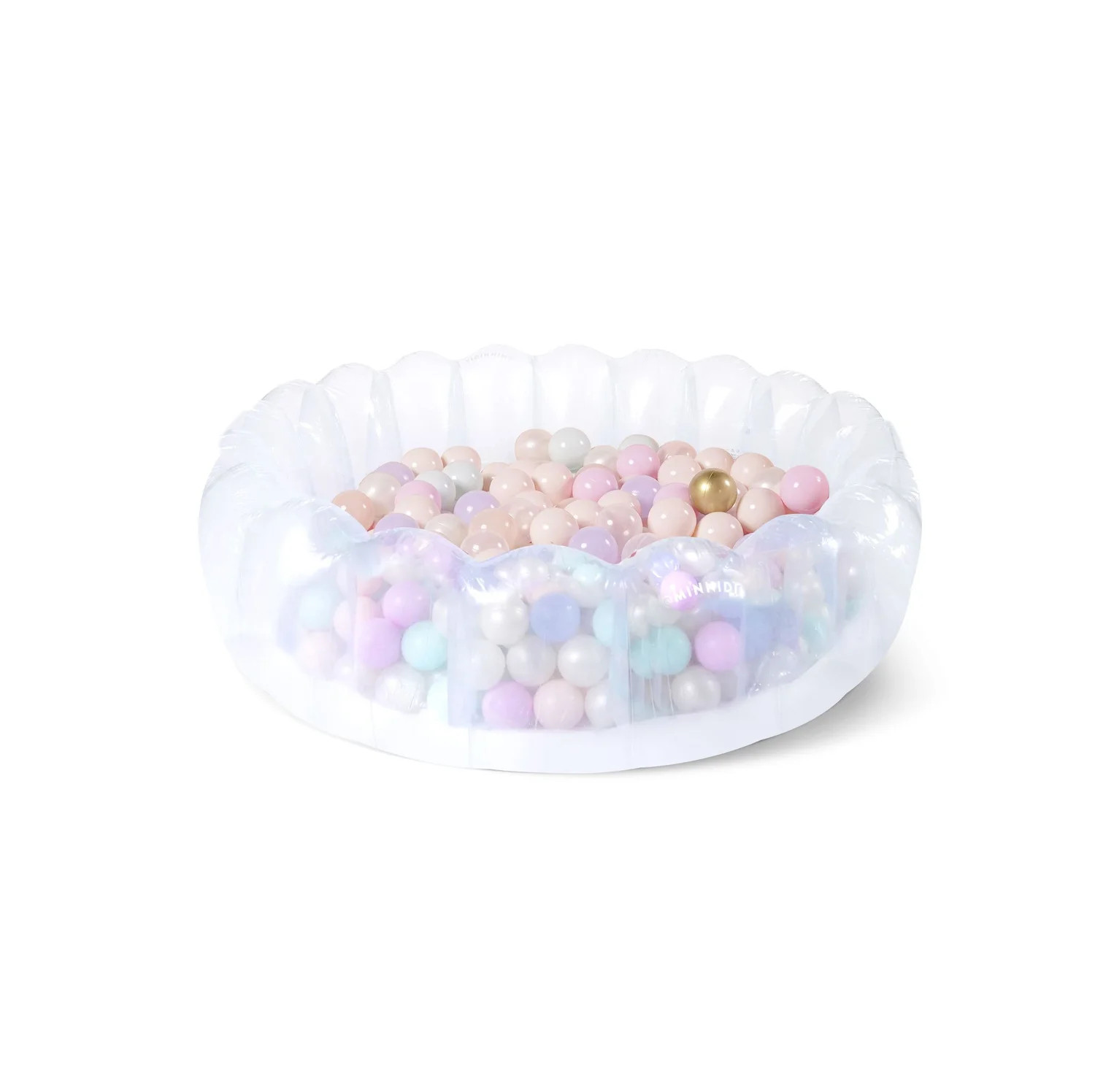 The SNOWGLOBE MINNI-MINNI DiPP!T™ Ball Pit — MINNIDIP LUXE INFLATABLE POOLS BY LA VACA | Minnidip
