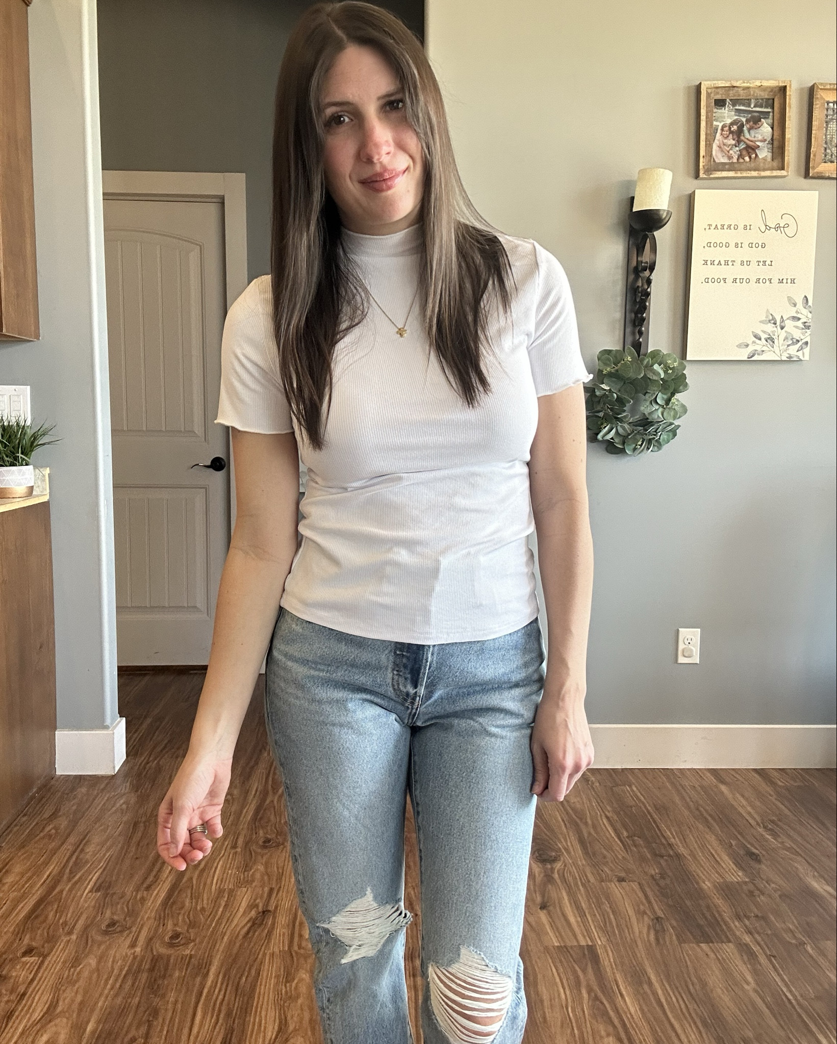 Love this basic tee set! The ruffle seam is the cutest detail! 

Basic tee | set of 3 | tee shirt | spring shirts | summer shirts | spring style | summer style | outfit inspo | outfit ideas | Amazon finds | work wear | casual wear 

#LTKSeasonal #LTKWorkwear #LTKFindsUnder50