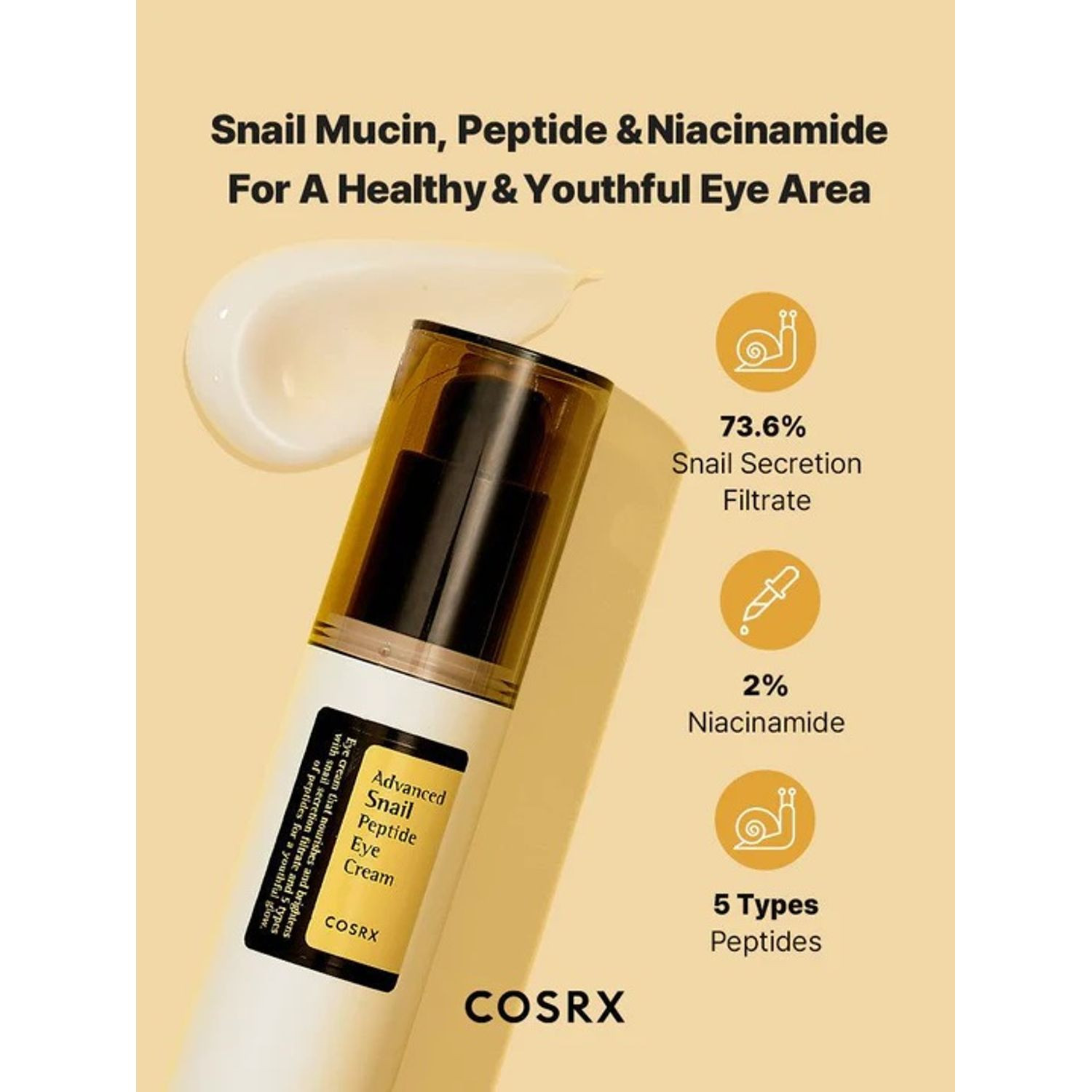 COSRX Advanced Snail Peptide Eye Cream | Olive Young Global