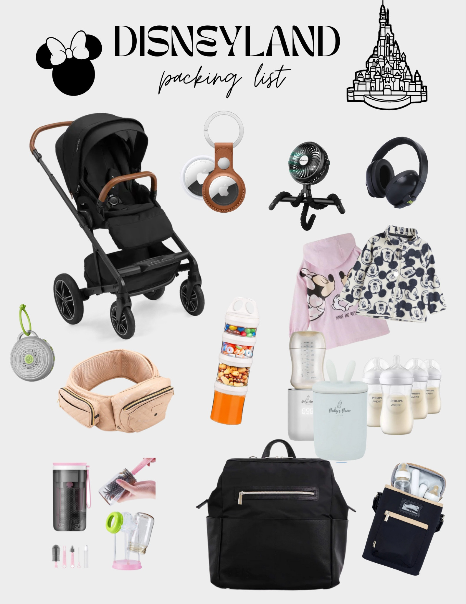 Disney essentials that were the most helpful for our Disney trip! Anything shown that isn’t linked here is linked on my Amazon storefront!🤍✨

#LTKbaby #LTKfamily