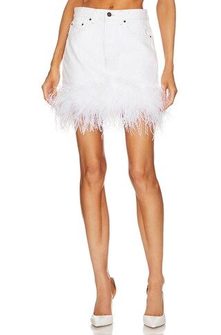 Sora Feather Mini Skirt
                    
                    GRLFRND | Revolve Clothing (Global)