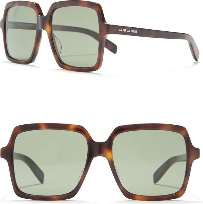 Saint Laurent 56mm Oversized Square Sunglasses | Nordstromrack | Nordstrom Rack