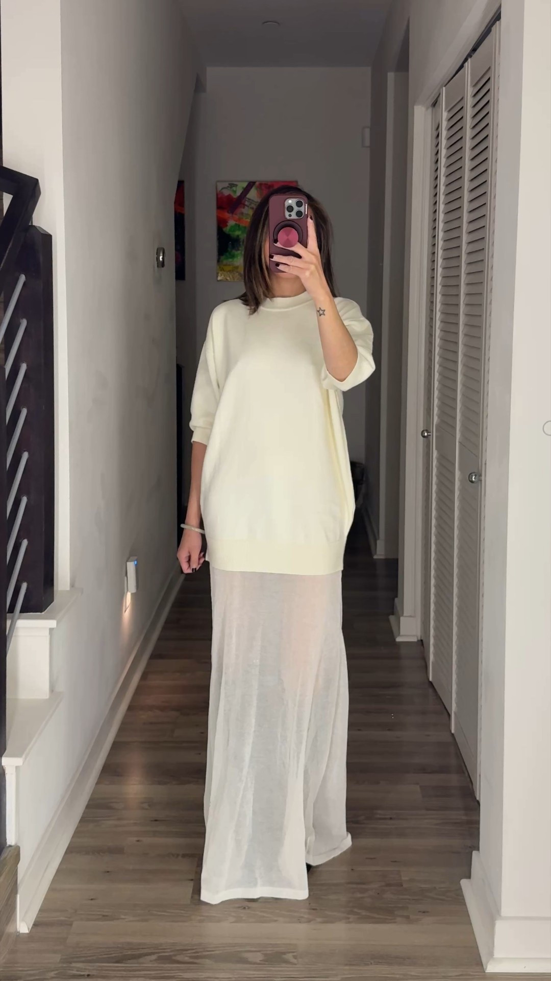 Fall dress 🤎 One of my favorite dresses—the sheer skirt panel is chic and sexy with an oversized sweater. This can be worn for multiple occasions. Would be so chic and comfortable for the holidays and date night. It also comes in a gorgeous brown color. 

Fall outfit, fall dress, fall fashion, white dress, holiday outfit, date night outfit, The Stylizt 


#LTKParties #LTKHoliday #LTKStyleTip