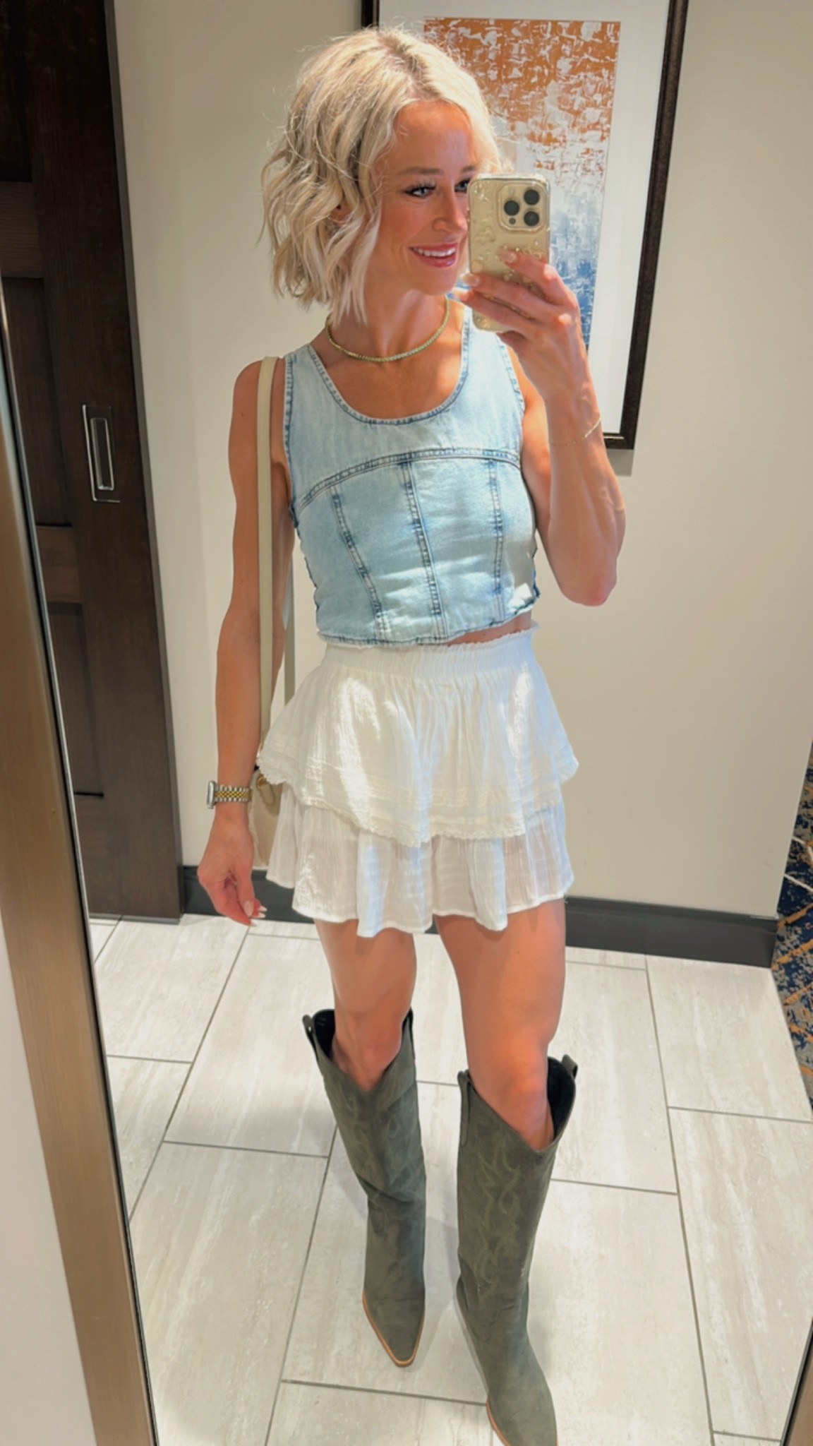 Quick! These boots are on Limited Sale on Amazon. True to size, so comfortable with about a 2.7 inch heel, beautiful, dark green color, and much more expensive looking than they are. Snag these now for your next country event.

#LTKSaleAlert #LTKFallSale #LTKStyleTip