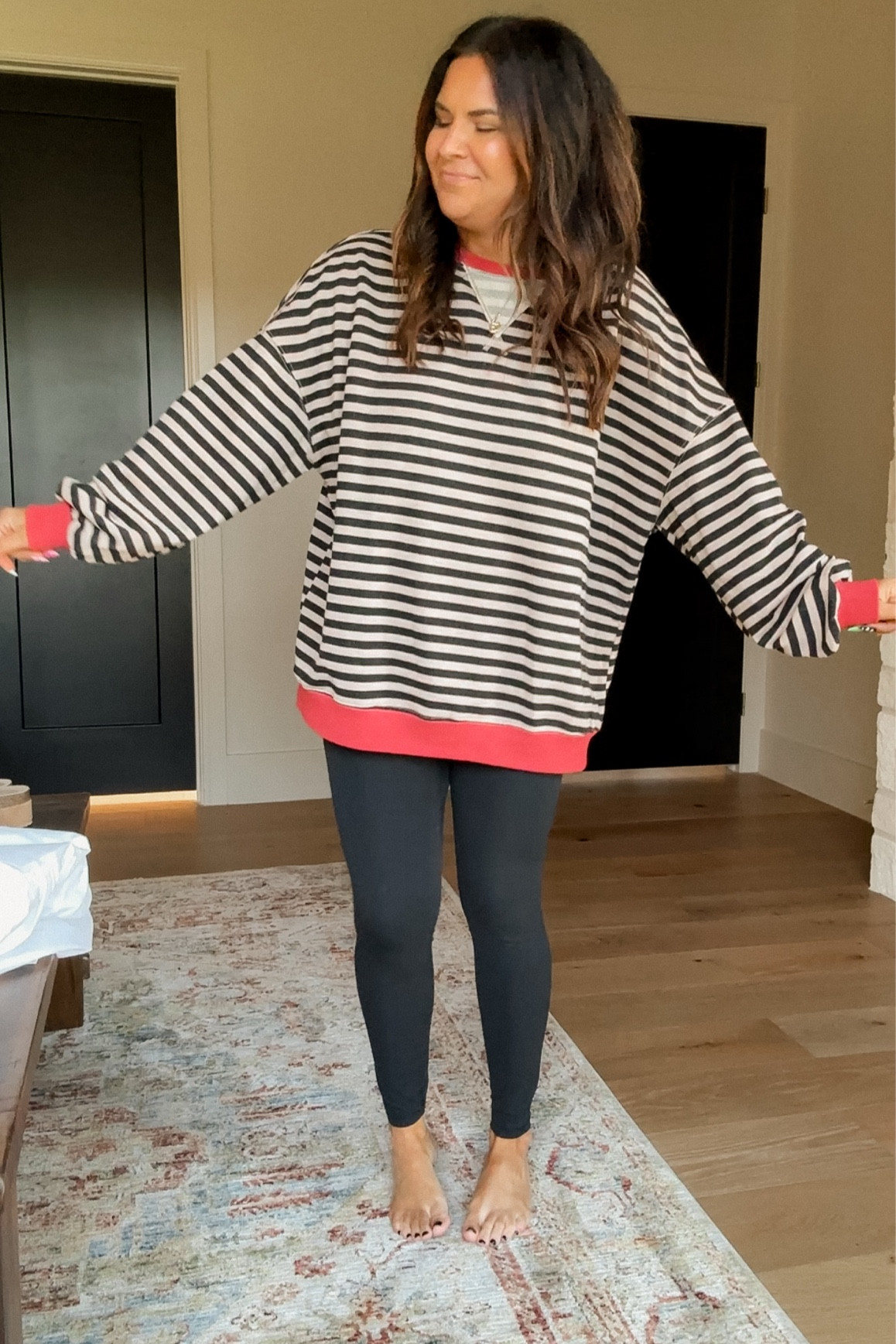 Amazon sweatshirt: 3XL
My favorite leggings : Large


#LTKMidsize #LTKStyleTip