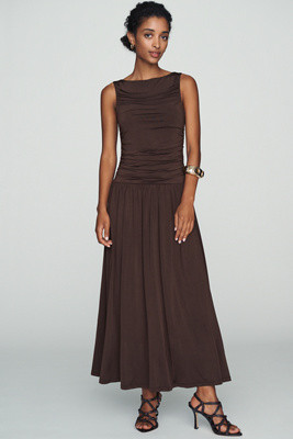Ruched Maxi Dress | Anthropologie (US)