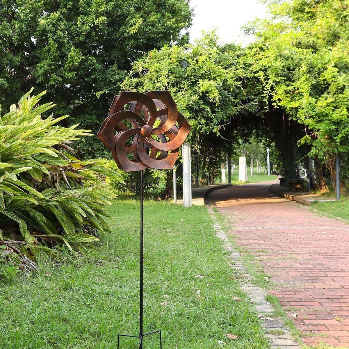 Stamenko Rotator 52.7 inch Wind Spinners Outdoor for Garden, Large Wind Spinner & Sculptures | Wayfair North America