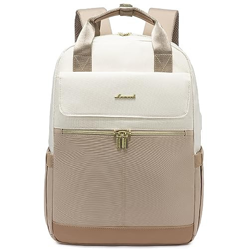 LOVEVOOK Laptop Backpack for Women, 17.3inch Laptop Bag with USB Port, Waterproof Travel Work Backpack Purse, Anti-Theft Backpacks Casual Computer Daypack Nurse Teacher Bag | Amazon (US)
