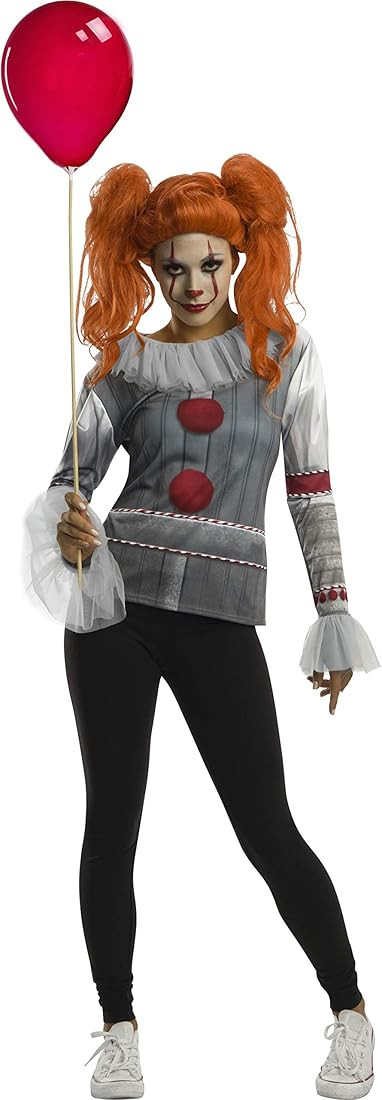 Amazon.com: Rubie's womens It Pennywise Top Adult Sized Costumes, As Shown, Medium US : Clothing,... | Amazon (US)