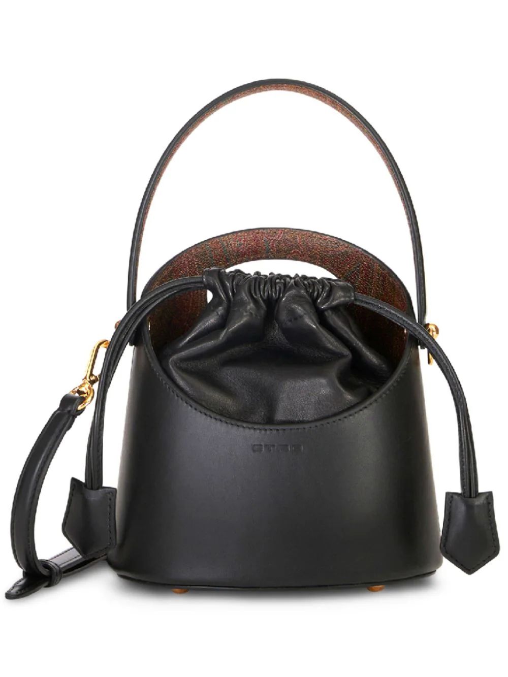 Saturno leather bucket bag | Farfetch Global