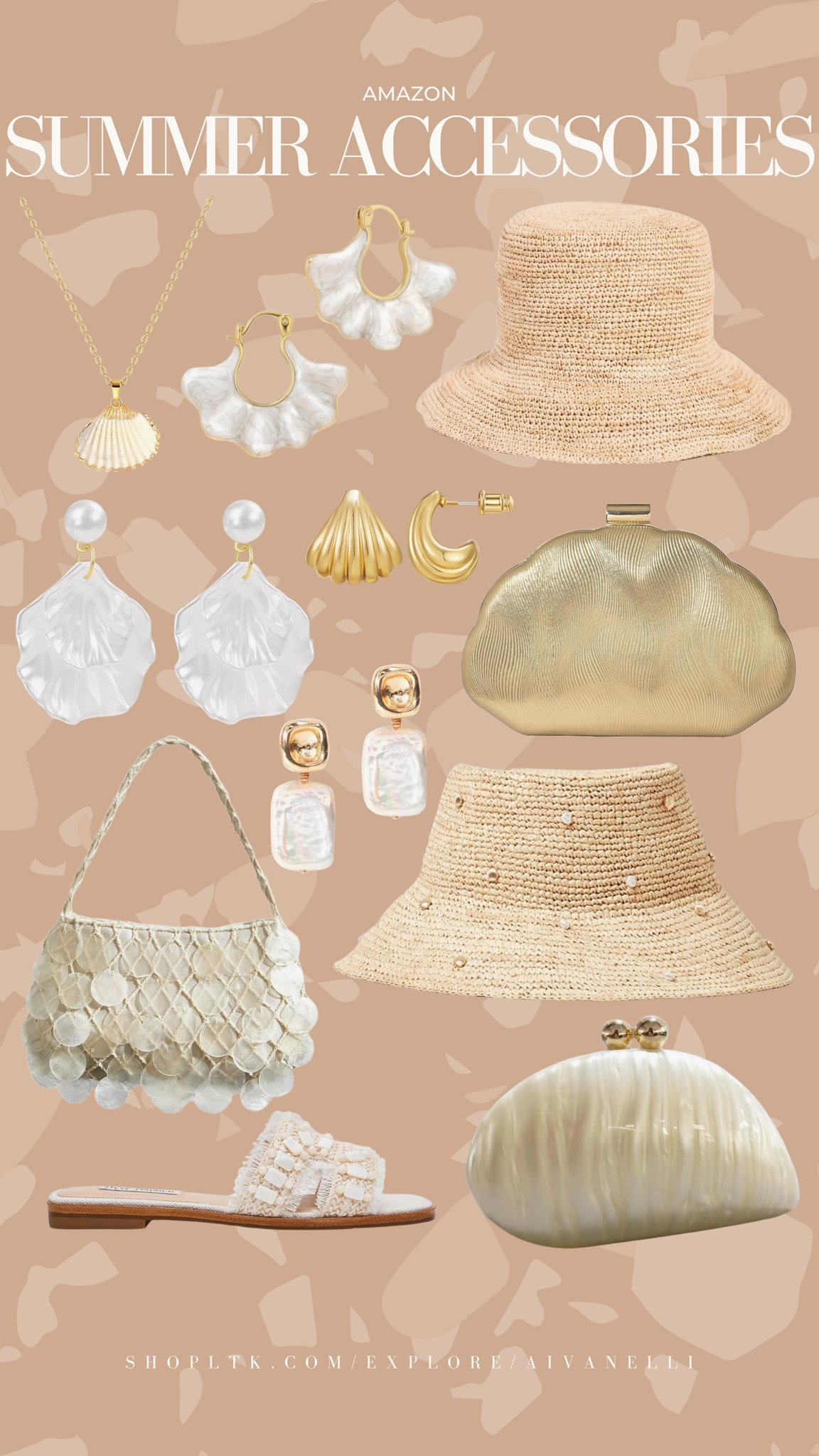 Amazon summer accessories

straw tote bag beach vibe
oversized sunglasses chic style
gold layered jewelry stack
woven belt summer outfits
colorful statement earrings
beaded bracelets stack look
silk hair scarf styling
minimalist anklet jewelry
wide brim sun hat
trendy claw clips set

#LTKSeasonal #LTKootd #LTKSaleAlert