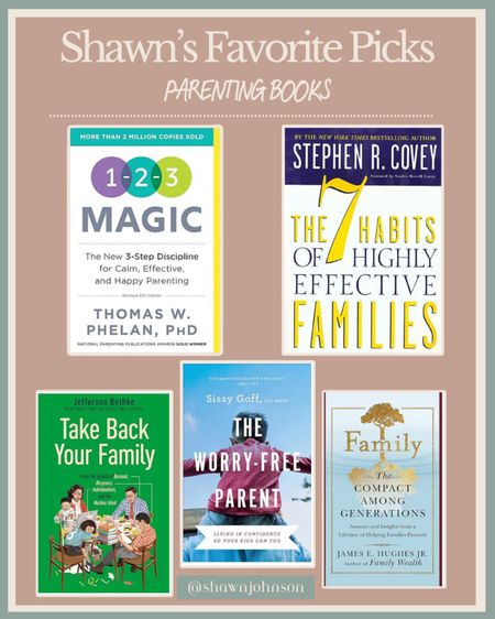Someone asked on my Instagram about parenting tips. So here are some of our favorite books. Right now the “1-2-3 Magic…” is our fav! 

#LTKbaby #LTKfamily #LTKkids