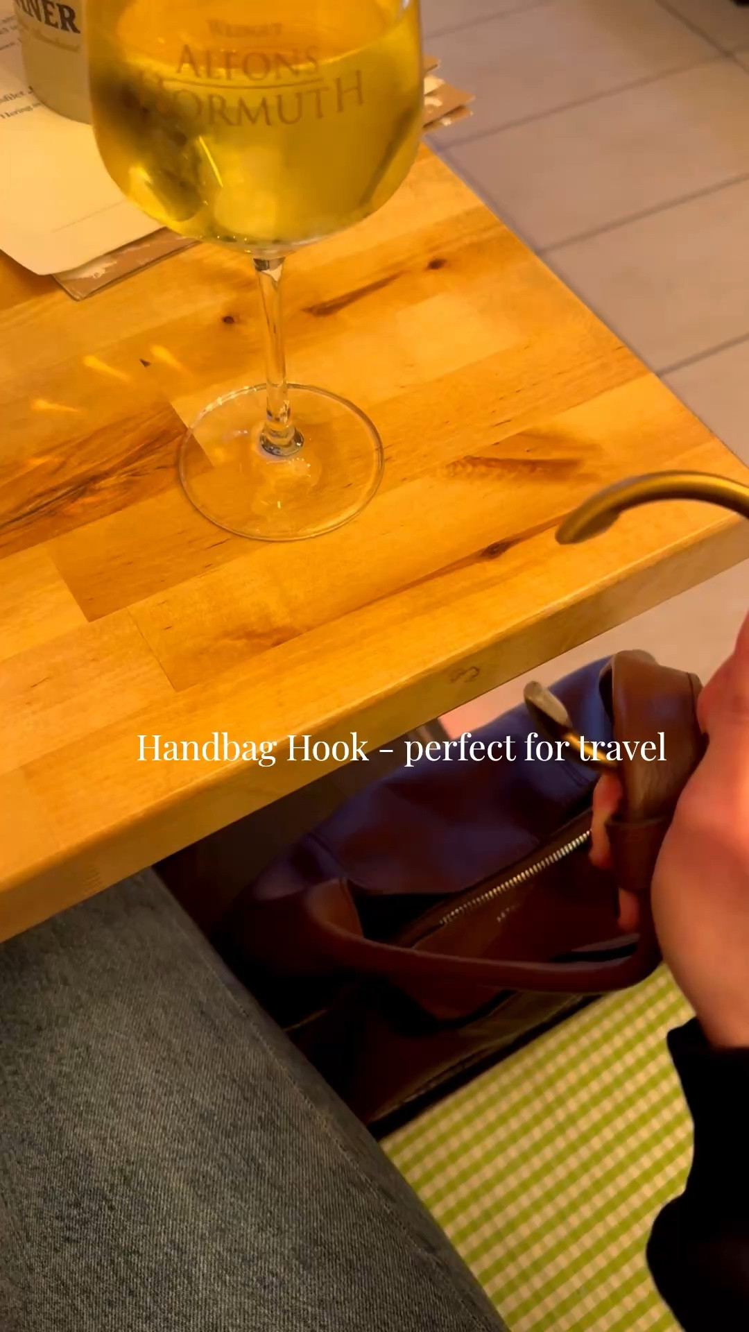 This handbag hook is perfect for travel and currently on sale under $17 - holds heavy bags and grips on any surface 

#LTKdayinmylife #LTKTravel #LTKSaleAlert